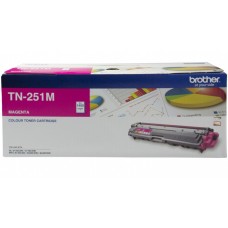 Brother TN251M Magenta Toner Genuine-Bag is opened.