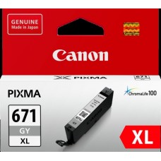 CANON Ink Cartridge CLI671XL Gray High Yield