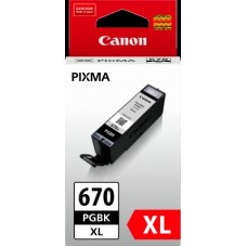 CANON Ink Cartridge PGI670XL Black High Yield