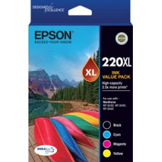 Epson 220XL  High Capacity Ink Value Pack